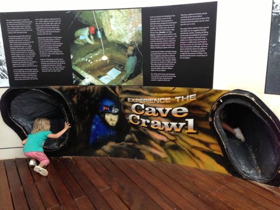 Lake Cave Information Centre exterior